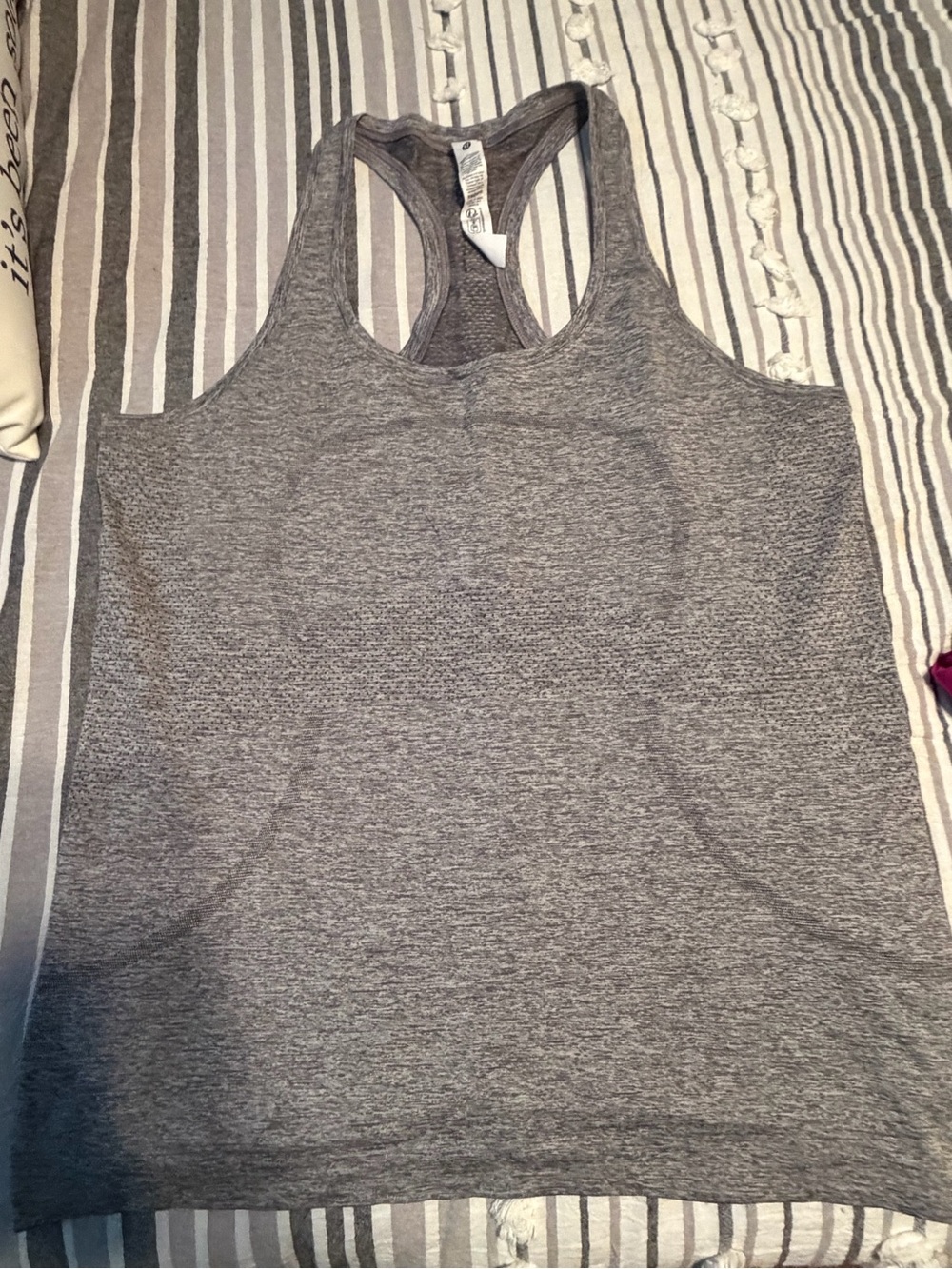 Swiftly Tech Racerback Tank Top 2.0
 Grey Tank Top